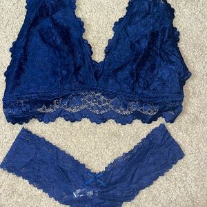 Navy blue 2 pc set